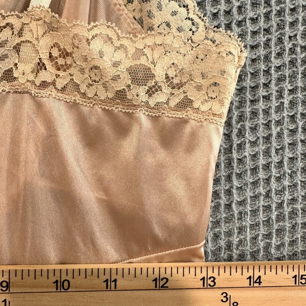 ✨ NWT Vintage Vassarette "Underneath-It-All" Lace Slip ✨ 32F / 32DDD / S - Picture 8 of 14
